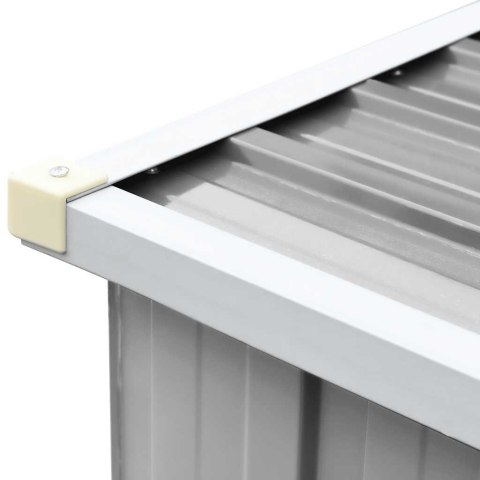 WIATA NA DREWNO STAL GALWANIZOWANA 330X84X152CM SZARA