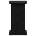 STOJAK NA ROŚLINY CZARNY DĄB 33X33X60CM