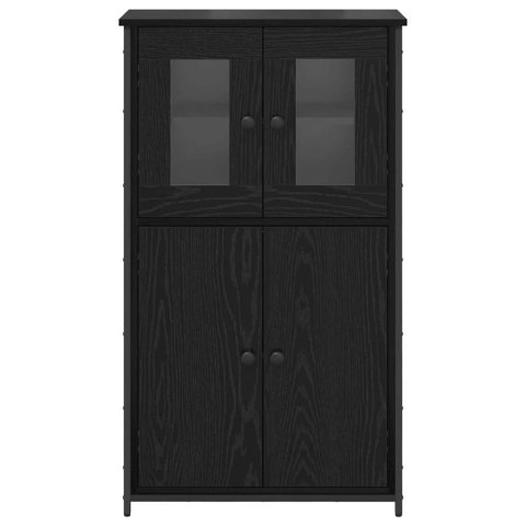 KOMODA CZARNY DĄB 62X32X106,5CM