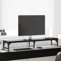 STOJAK NA MONITOR CZARNY DĄB 105X23X15,5CM