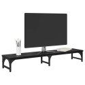STOJAK NA MONITOR CZARNY DĄB 105X23X15,5CM