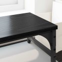 STOJAK NA MONITOR CZARNY DĄB 105X23X15,5CM