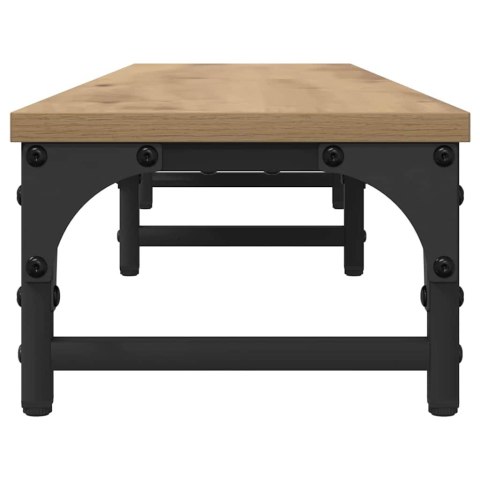 STOJAK NA MONITOR DĄB RZEMIEŚLNICZY 105X23X15,5CM