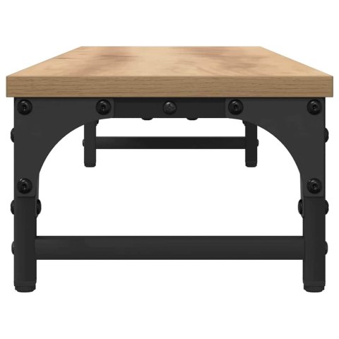 STOJAK NA MONITOR DĄB RZEMIEŚLNICZY 85X23X15,5CM