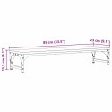 STOJAK NA MONITOR DĄB RZEMIEŚLNICZY 85X23X15,5CM
