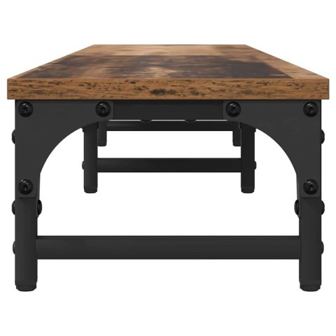 STOJAK NA MONITOR STARE DREWNO 105X23X15,5CM