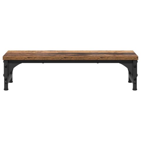 STOJAK NA MONITOR STARE DREWNO 55X23X14CM