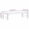 STOJAK NA MONITOR STARE DREWNO 55X23X14CM