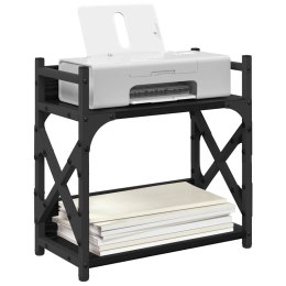 STOJAK NA DRUKARKĘ CZARNY DĄB 40X20X40CM