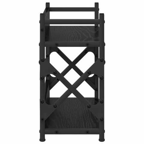 STOJAK NA DRUKARKĘ CZARNY DĄB 40X20X40CM