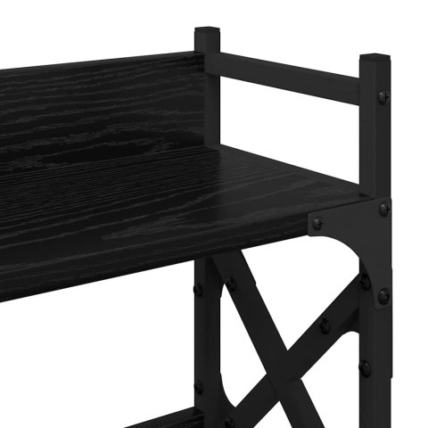 STOJAK NA DRUKARKĘ CZARNY DĄB 40X20X40CM