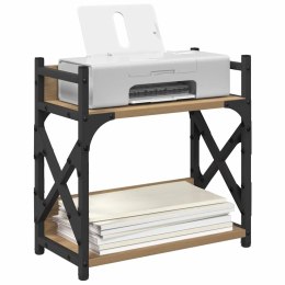 STOJAK NA DRUKARKĘ DĄB RZEMIEŚLNICZY 40X20X40CM LOFT