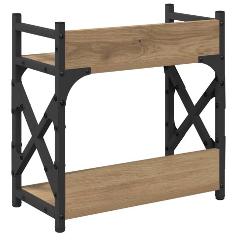 STOJAK NA DRUKARKĘ DĄB RZEMIEŚLNICZY 40X20X40CM LOFT