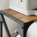 STOJAK REGAŁ NA DRUKARKĘ STARE DREWNO 44X26X31,5CM LOFT