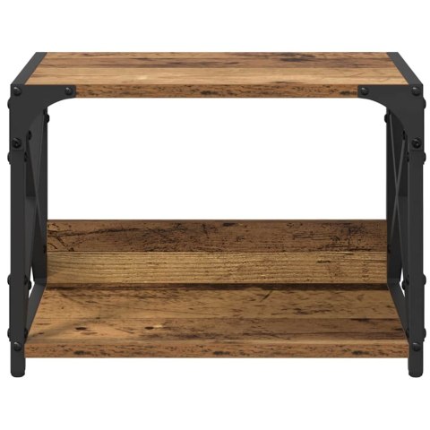 STOJAK REGAŁ NA DRUKARKĘ STARE DREWNO 44X26X31,5CM LOFT