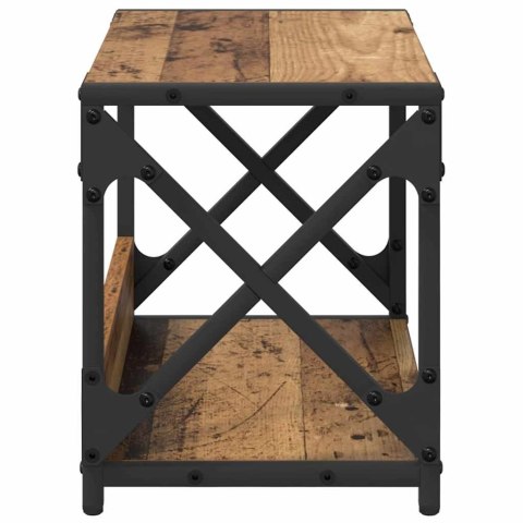 STOJAK REGAŁ NA DRUKARKĘ STARE DREWNO 44X26X31,5CM LOFT