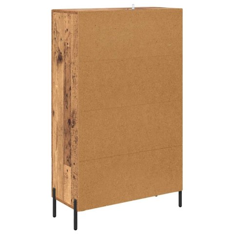 KOMODA Z SZUFLADĄ CORONA STARE DREWNO 69,5X31X115CM