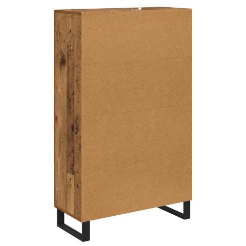 KOMODA Z SZUFLADĄ STARE DREWNO 69,5X30X115CM