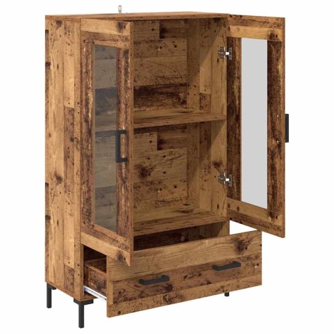 KOMODA Z SZUFLADĄ STARE DREWNO 69,5X31X115CM