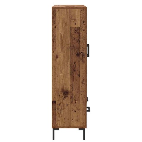 KOMODA Z SZUFLADĄ STARE DREWNO 69,5X31X115CM