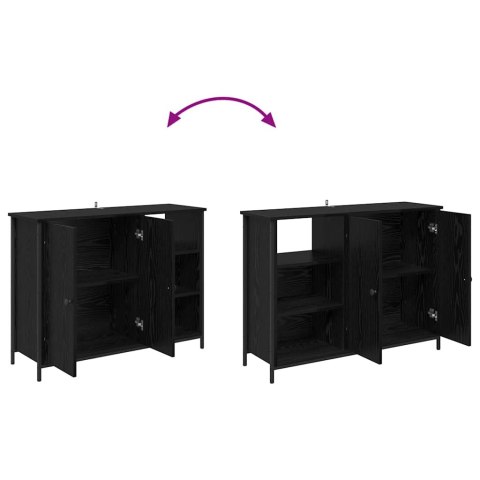 BUFET CZARNY DĄB 100X33X75CM