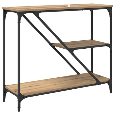 KONSOLA DĄB RZEMIEŚLNICZY 88,5X30X75CM