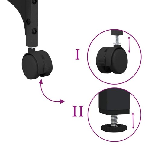 STOJAK REGAŁ PÓŁKA NA DRUKARKĘ STARE DREWNO 50X41X75CM