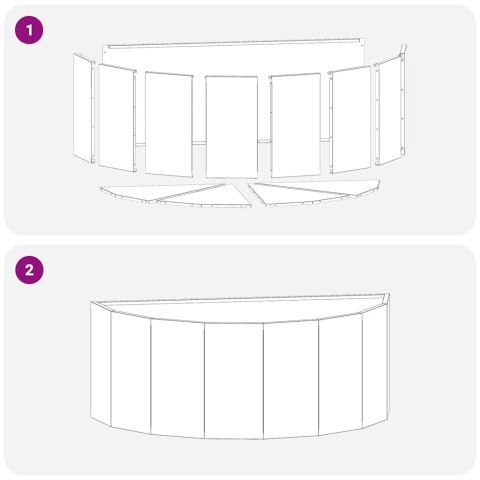 DONICA SREBRNY 90X45X35CM STAL GALWANIZOWANA