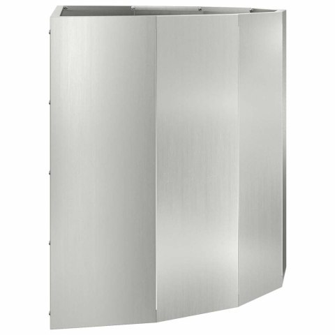 DONICA SREBRNY 90X45X50CM STAL GALWANIZOWANA