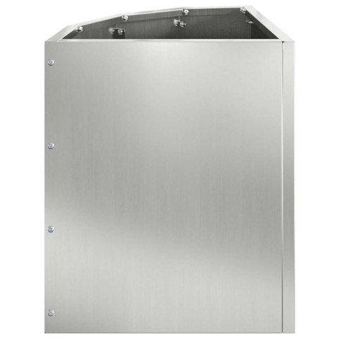 DONICZKA RÓŻNOROŻNA SREBRNY 30X30X35CM STAL GALWANIZOWANA