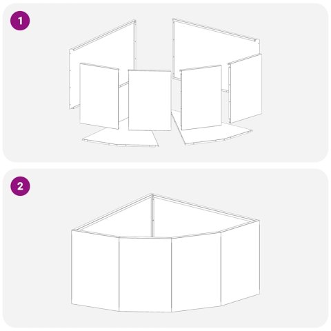 VidaXL Doniczka Różnorożna Srebrny 60 x 60 x 35 cm stal nierdzewna