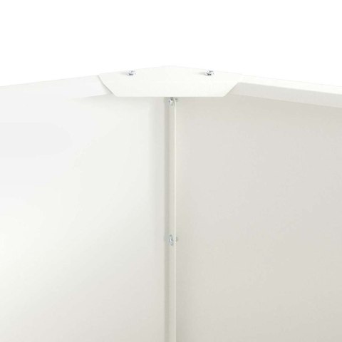 DONICA BIAŁY 120X120X50CM STAL