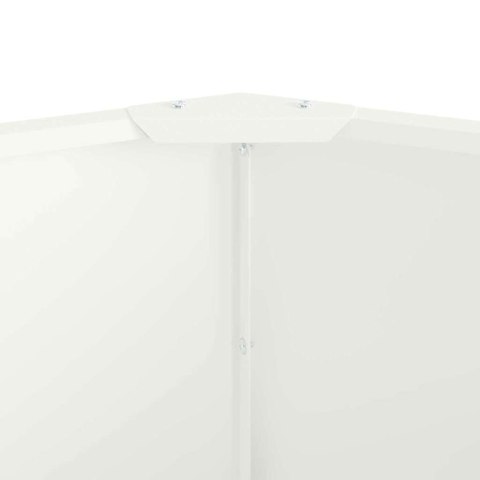 VidaXL Donica Biały 60 x 60 x 35 cm Stal