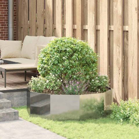 DONICA SREBRNY 120X120X35CM STAL GALWANIZOWANA