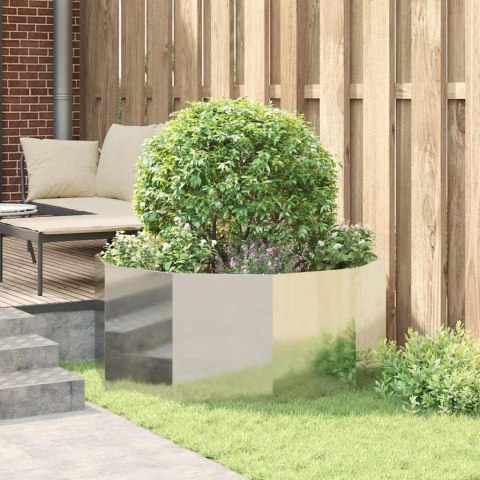 DONICA SREBRNY 120X120X50CM STAL GALWANIZOWANA