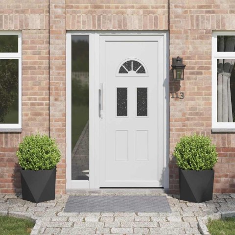 DONICA 2 SZT. CZARNY 40X40X40CM STAL