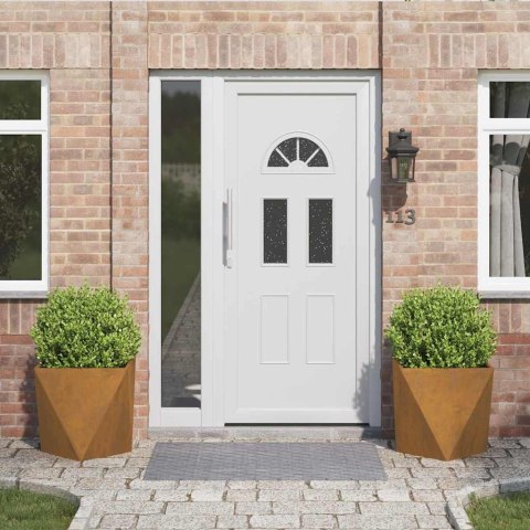 DONICA 2 SZT. RDZAWY 50X50X50CM