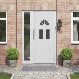 DONICA 2 SZT. SREBRNY 30X30X30CM STAL GALWANIZOWANA