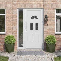 VidaXL Donica 2 pcs Zielony oliwkowy 40 x 40 x 40 cm Stal