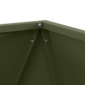 VidaXL Donica 2 pcs Zielony oliwkowy 50 x 50 x 50 cm Stal