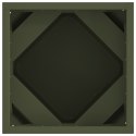 VidaXL Donica Zielony oliwkowy 30 x 30 x 30 cm Stal
