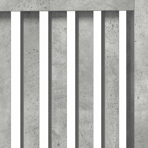 OSŁONA GRZEJNIKA KALORYFERA BETONOWY SZARY 112X19X81,5CM