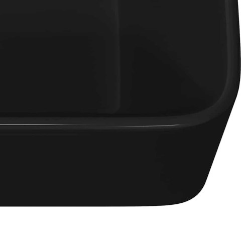 UMYWALKA 40X30X13CM CERAMICZNA CZARNA