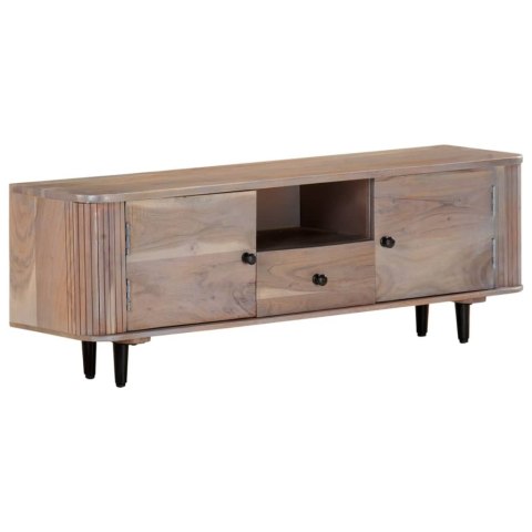 SZAFKA POD TV 118X30X40CM LITE DREWNO AKACJOWE