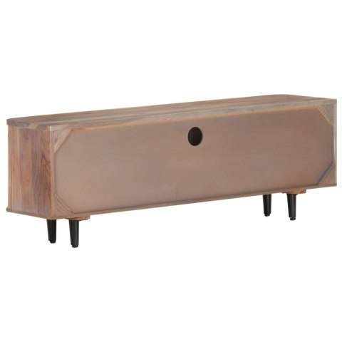 SZAFKA POD TV 118X30X40CM LITE DREWNO AKACJOWE