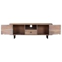 SZAFKA POD TV 118X30X40CM LITE DREWNO AKACJOWE
