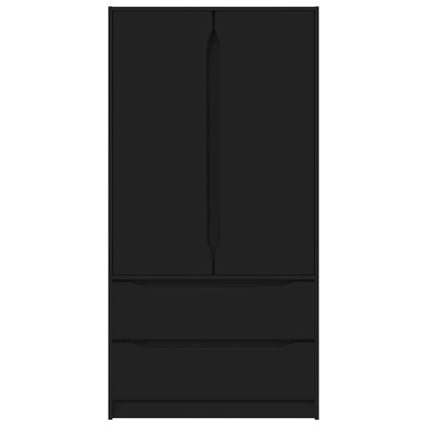 SZAFKA ŁAZIENKOWA Z SZUFLADĄ CZARNY 79,5X49X156CM