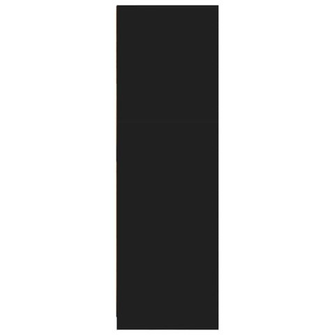 SZAFKA ŁAZIENKOWA Z SZUFLADĄ CZARNY 79,5X49X156CM