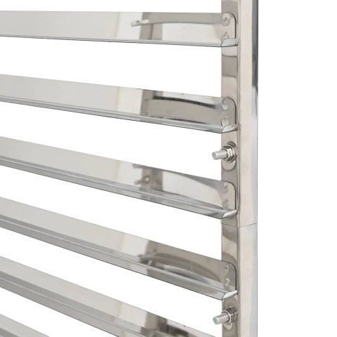 WÓZEK NA TACE Z 32 POJEMNIKAMI GN 75X55X162,5CM STAL NIERDZEWNA