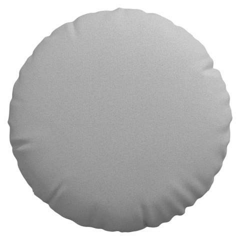 PODUSZKI NA SIEDZISKA 2 SZT. SZARY CHMUR Ø60X21CM TKANINA